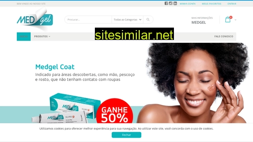 medgel.com.br alternative sites