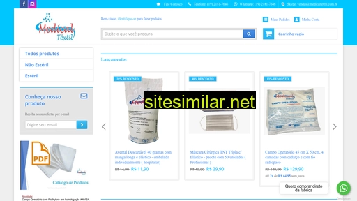 medicaltextil.com.br alternative sites