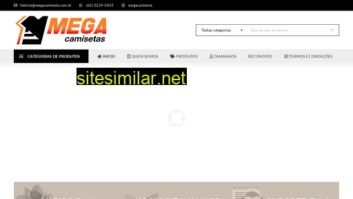 megacamiseta.com.br alternative sites