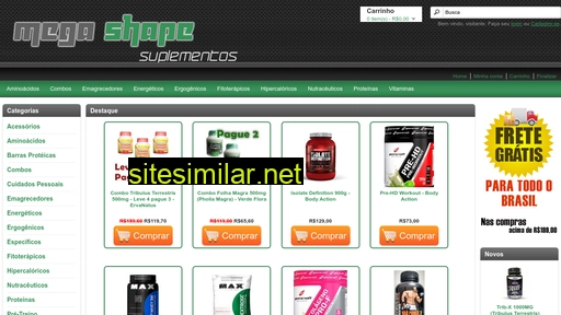 megashape.com.br alternative sites