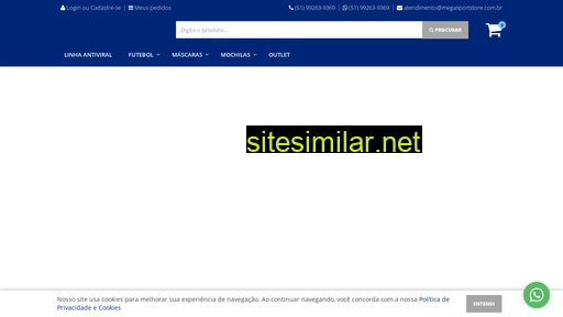 megasportstore.com.br alternative sites
