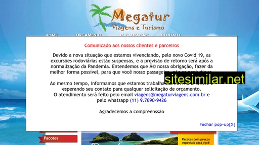 megaturviagens.com.br alternative sites
