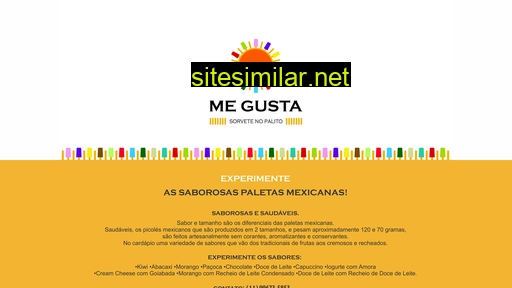 megustasorvete.com.br alternative sites