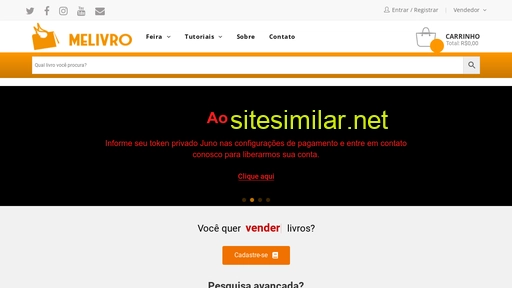melivro.com.br alternative sites