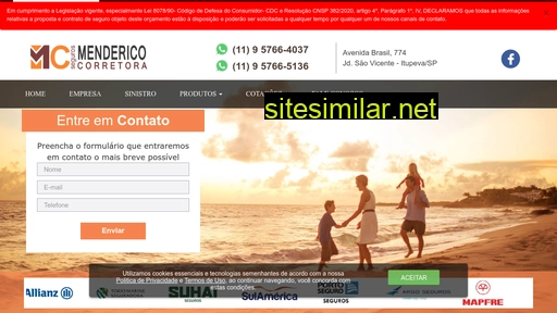 mendericoseguros.com.br alternative sites