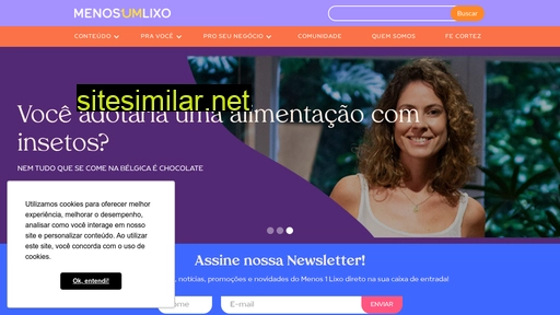 menos1lixo.com.br alternative sites