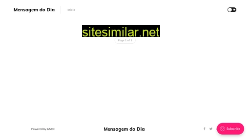 mensagemdodia.net.br alternative sites