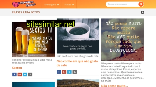 mensagensbonitas.com.br alternative sites