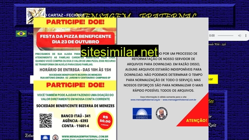 mensajefraternal.org.br alternative sites