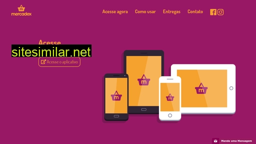 mercadex.com.br alternative sites