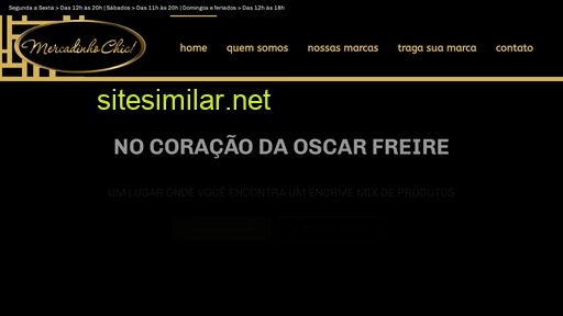 mercadinhochic.com.br alternative sites