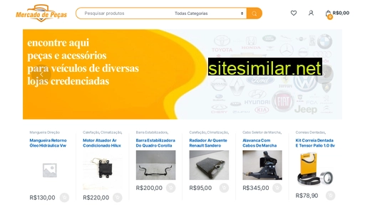 mercadodepecas.com.br alternative sites