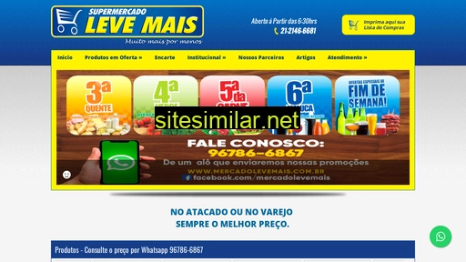 mercadolevemais.com.br alternative sites