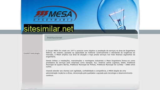mesaengenharia.com.br alternative sites