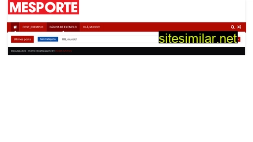 mesporte.com.br alternative sites