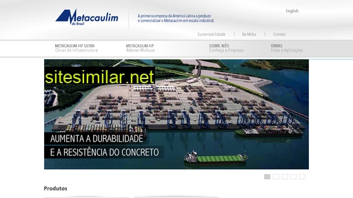 metacaulim.com.br alternative sites