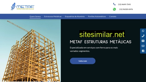 metafestruturasmetalicas.com.br alternative sites