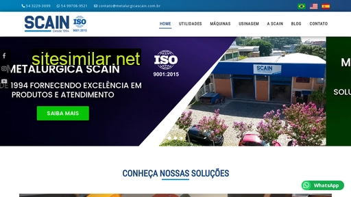 metalurgicascain.com.br alternative sites