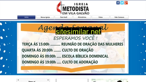 metodistavilagalvao.com.br alternative sites