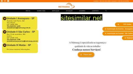 metraseg.com.br alternative sites