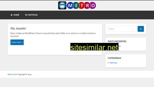 metro.net.br alternative sites