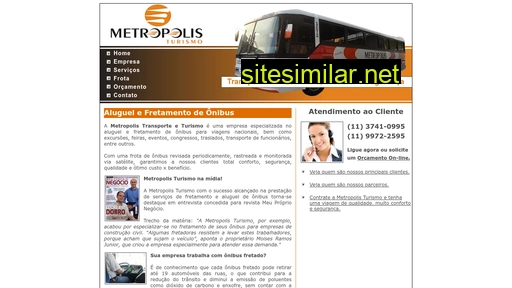 metropolisturismo.com.br alternative sites