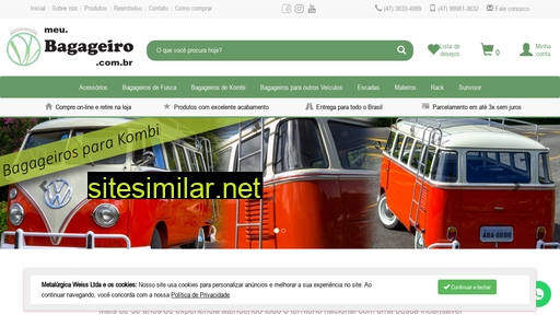 meubagageiro.com.br alternative sites