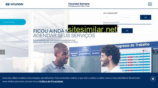meuhyundai.com.br alternative sites