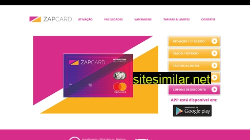 meuzapcard.com.br alternative sites