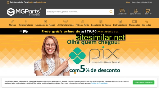 mgparts.com.br alternative sites