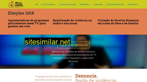 midiasemviolacoes.com.br alternative sites