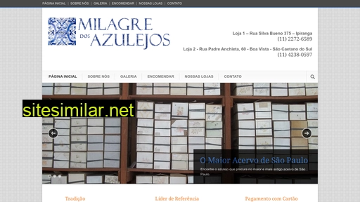 milagredosazulejos.com.br alternative sites
