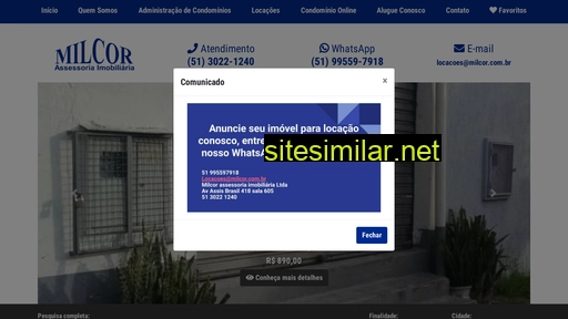 milcor.com.br alternative sites