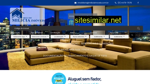 miliciaimoveis.com.br alternative sites