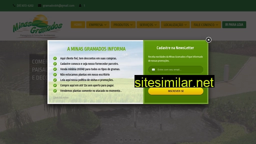 minasgramados.com.br alternative sites