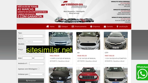 minautoseminovos.com.br alternative sites