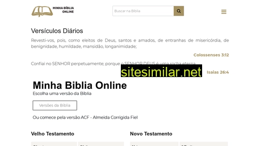 minhabibliaonline.com.br alternative sites