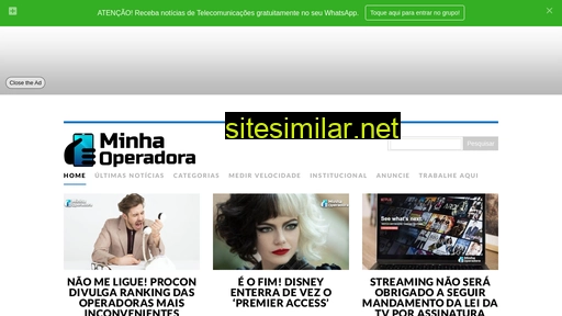 minhaoperadora.com.br alternative sites