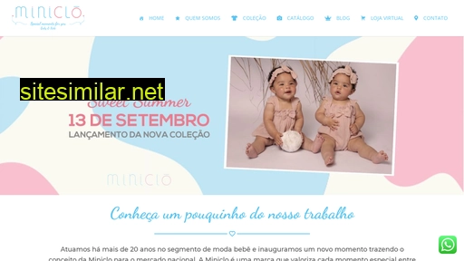 miniclo.com.br alternative sites