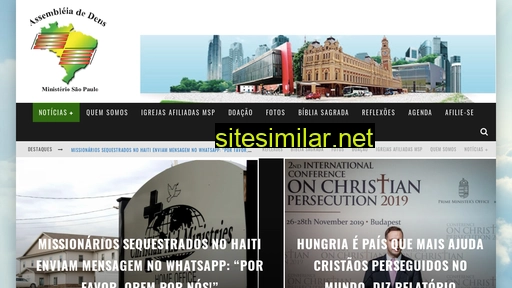 ministeriosaopaulo.com.br alternative sites