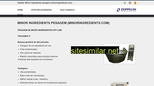 minoringredients.com.br alternative sites