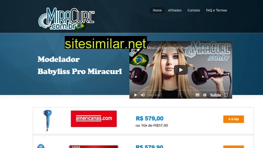 miracurl.com.br alternative sites