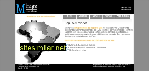 Mirageregistros similar sites