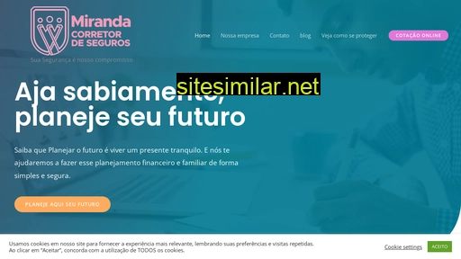 mirandaseguros.com.br alternative sites
