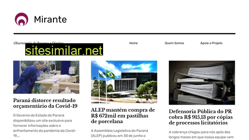 miranteobservatorio.com.br alternative sites
