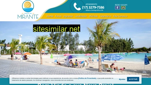 mirantepraiaclube.com.br alternative sites