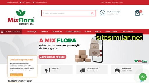 mixfloradistribuidora.com.br alternative sites