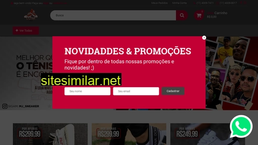 mjsneaker.com.br alternative sites