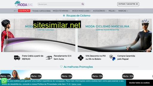 modabike.com.br alternative sites