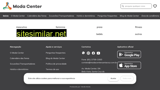 modacentersantacruz.com.br alternative sites